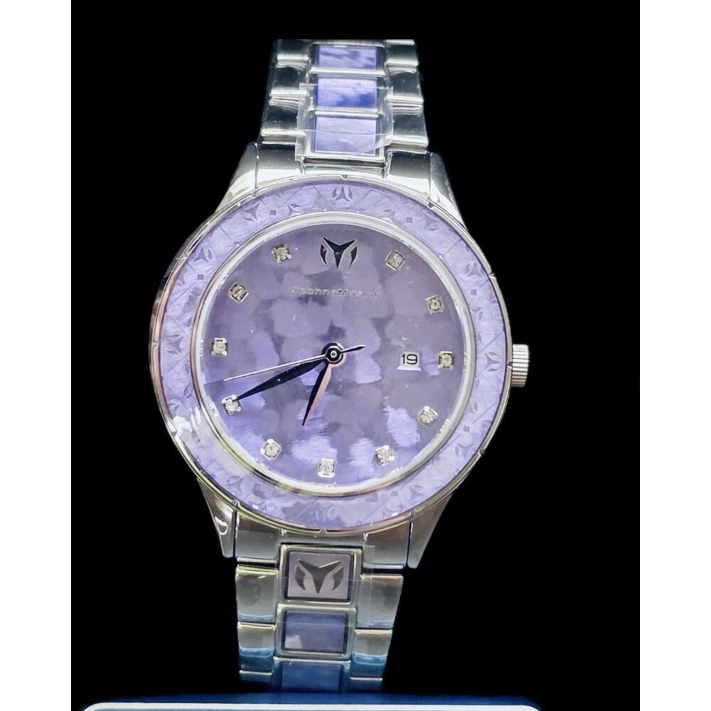 TechnoMarine Seafoam Glow Women's Watch 33mm Purple Invicta (TM-725055)-NEW
